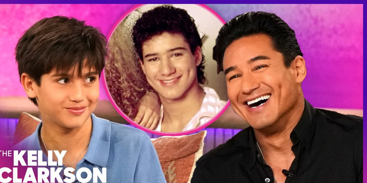 Mario Lopez's Son Dominic Admits He's Never Seen SAVED BY THE BELL on KELLY CLARKSON… Video