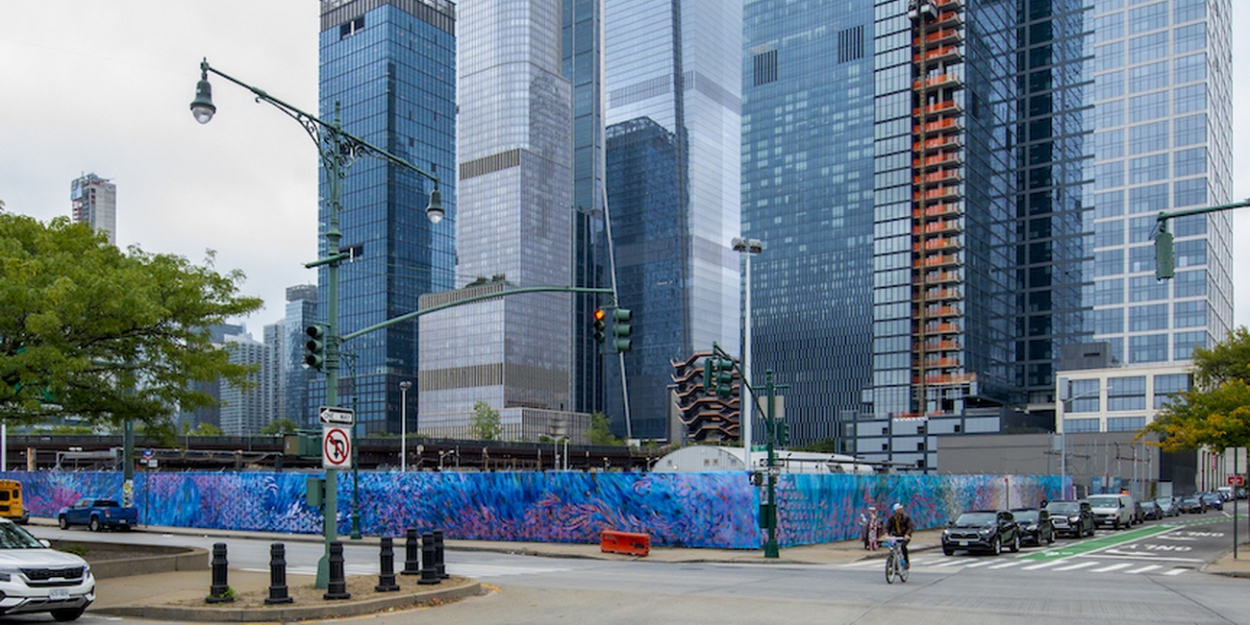 马里萨·莫兰·贾恩的大规模作品“重新连接”安装在西侧公路上
