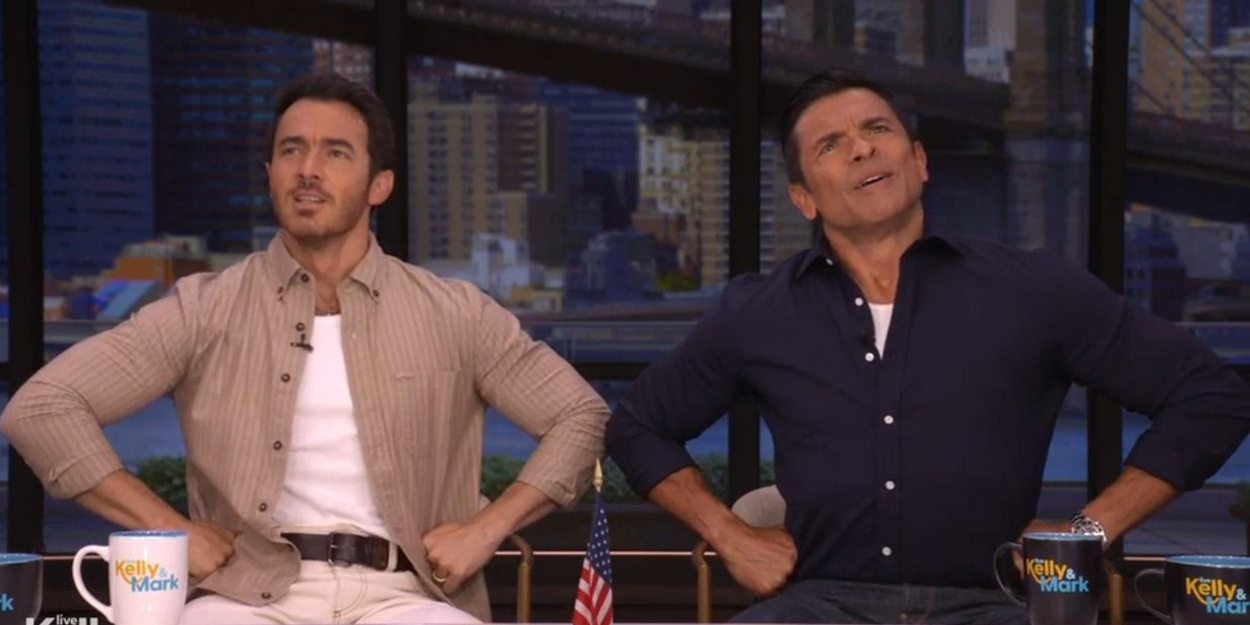 Mark Consuelos and Kevin Jonas Swap DIY Leak-Fixing Stories on LIVE Video