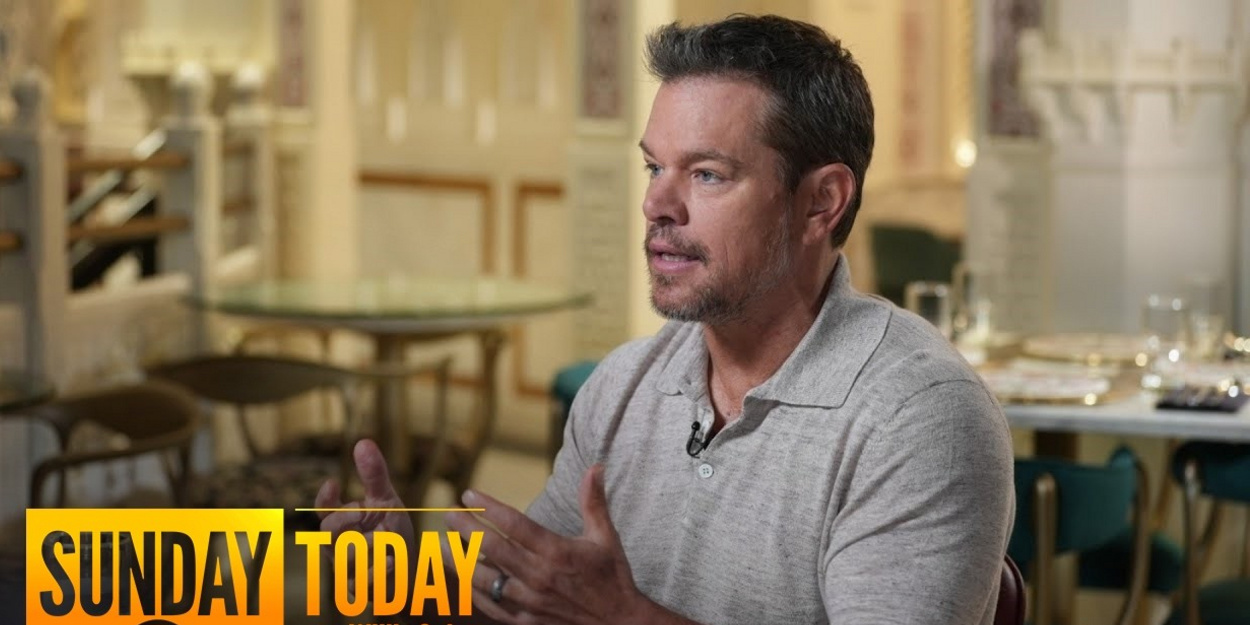 Matt Damon Discusses Iconic Movie Lines, Artists Equity, and Water.org on TODAY Video