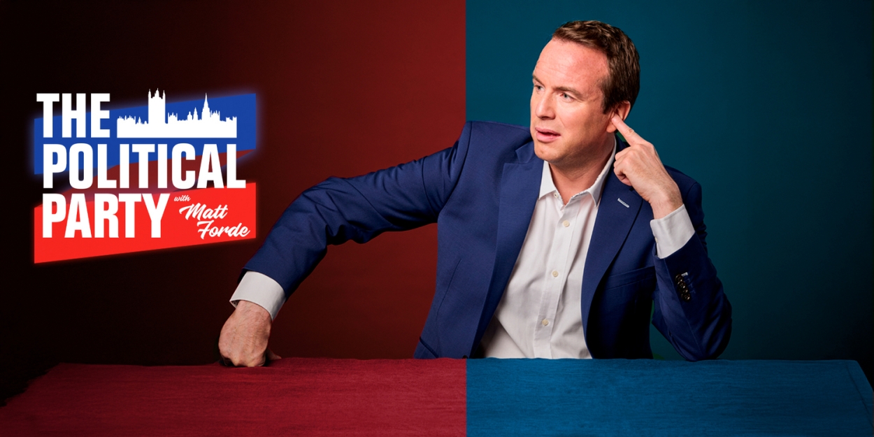 Matt Forde Adds Kemi Badenoch and Michael Gove to West End Political Party Residency Line-up  Image