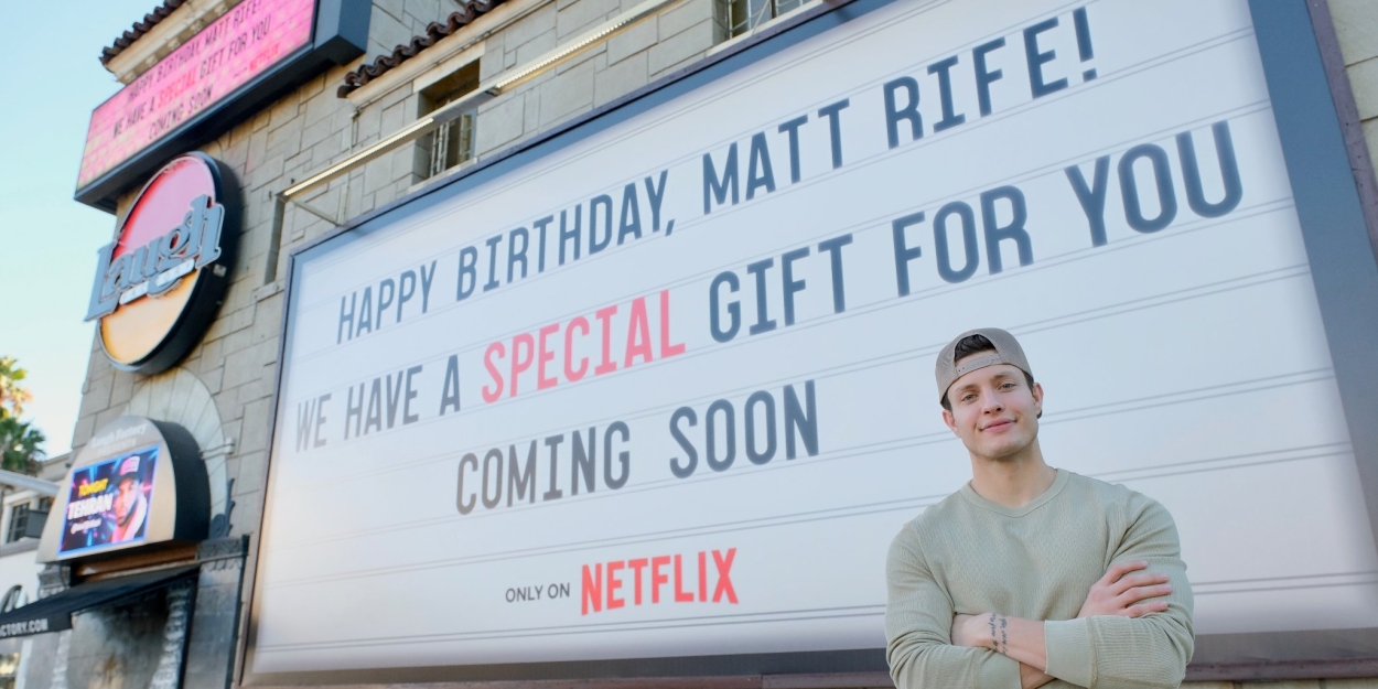 Matt Rife's New Stand-Up Special Is Coming to Netflix 