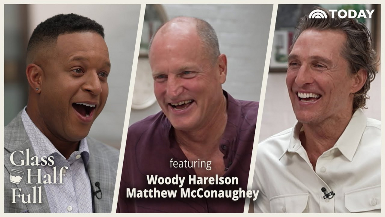 Woody Harrelson & Matthew McConaughey Talk DNA Test Rumor Video