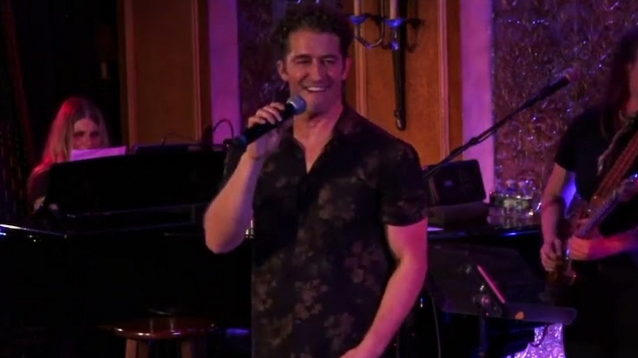 Videos: Matthew Morrison Sings GLEE Medley & More at 54 Below Video