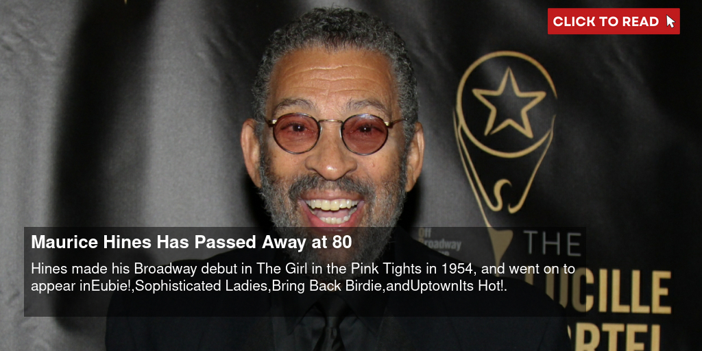 Maurice Hines Has Passed Away at 80 - Vimarsana News