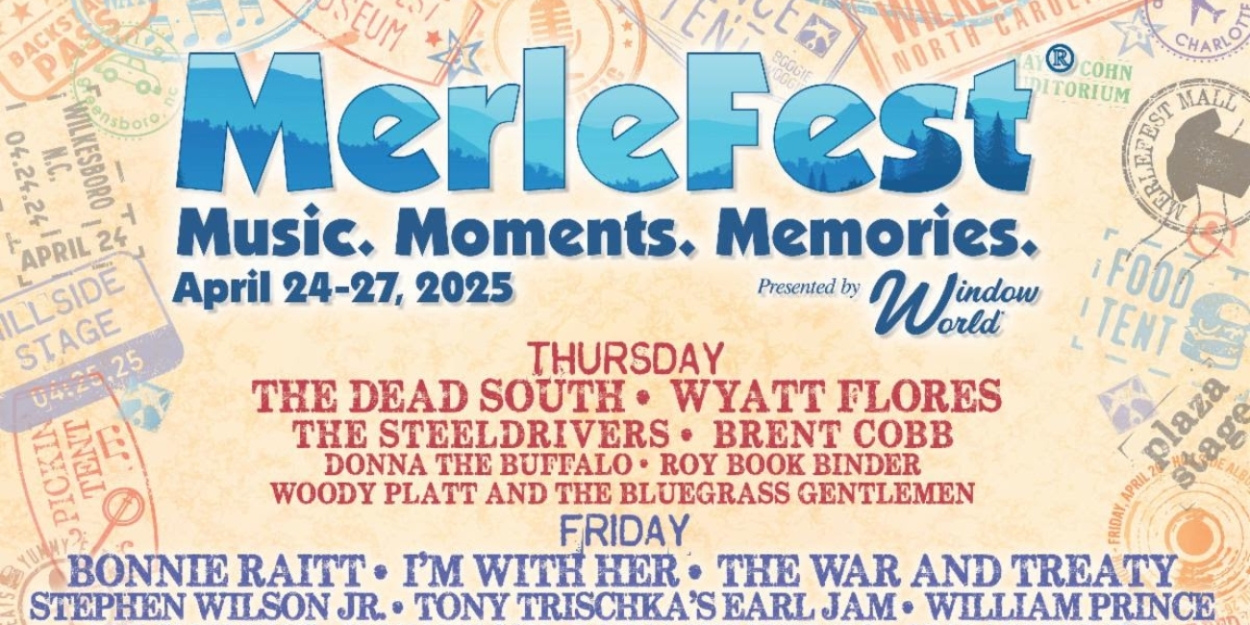 MerleFest Shares Full 2025 Lineup, Adds I'm With Her, Leftover Salmon, Stephen Wilson Jr., & More  Image