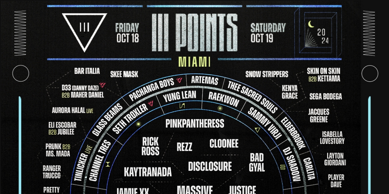 Miami's III Points Festival Unveils Full Lineup for 2024 Edition 