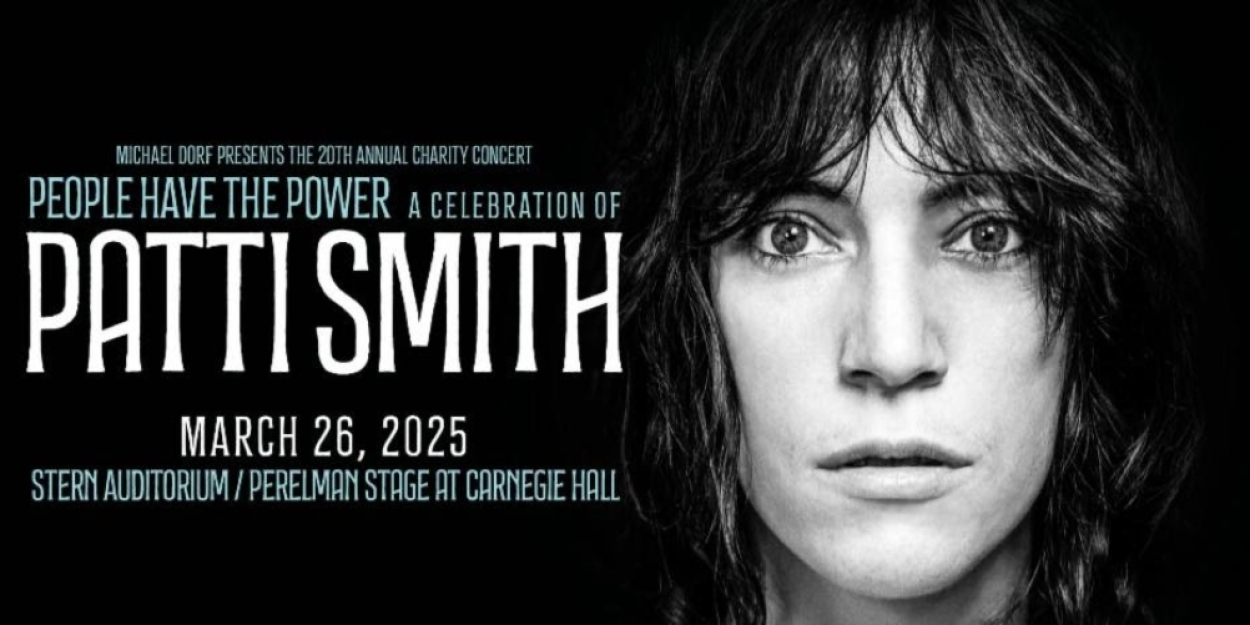 Michael Stipe, Matt Berninger, & More Join 'A Celebration of Patti Smith at Carnegie Hall'  Image