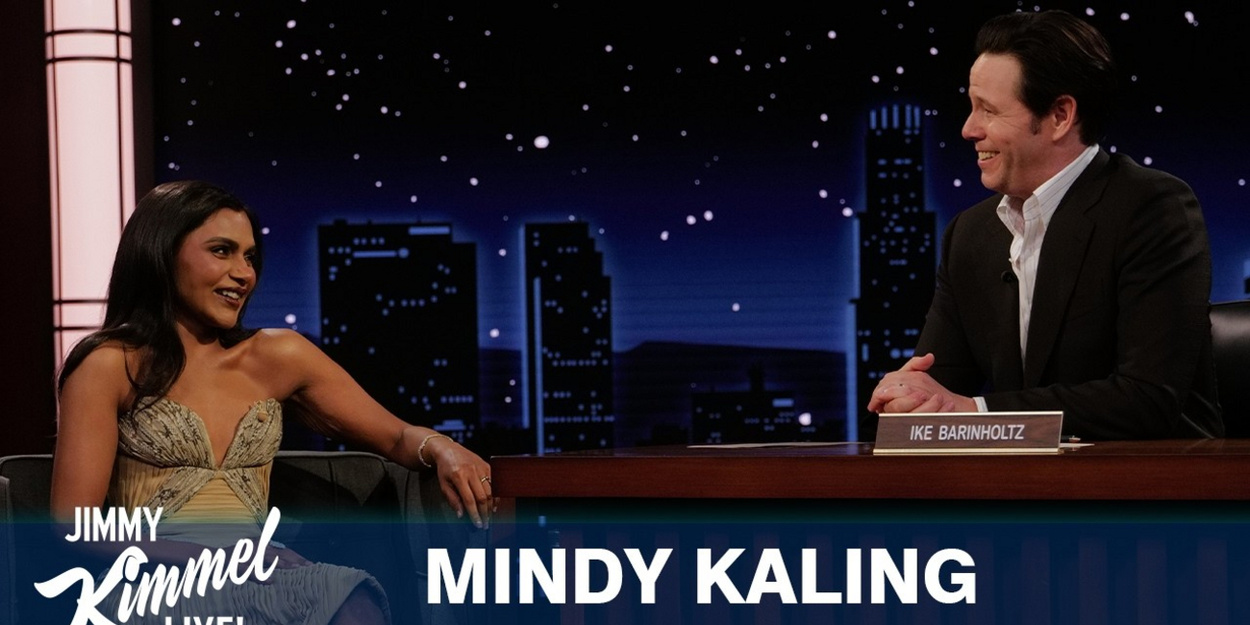 Mindy Kaling Talks NOT SUITABLE FOR WORK, SHARK TANK & THE OFFICE on KIMMEL Video
