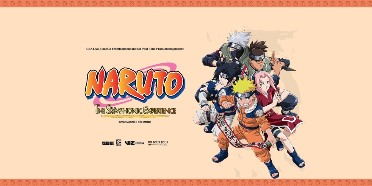 NARUTO: THE SYMPHONIC EXPERIENCE is Coming to State Theatre New Jersey This Spring  Image