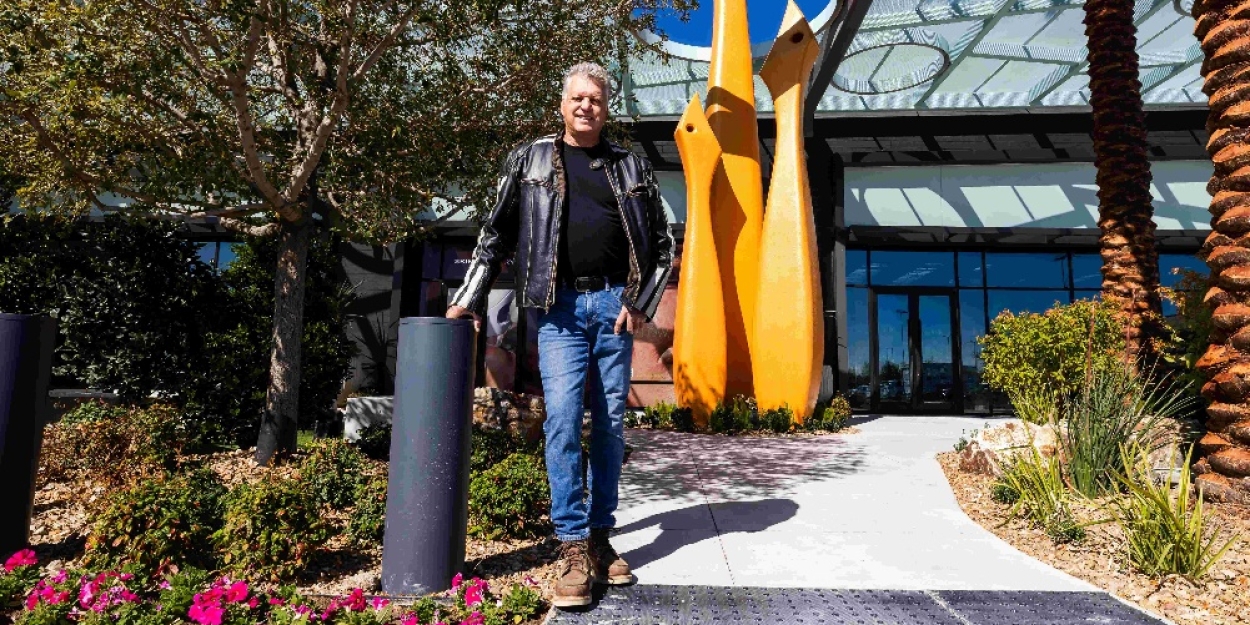 New Sculpture By Local Artist Robert Spencer Davidson Unveiled In Downtown Summerlin Photo