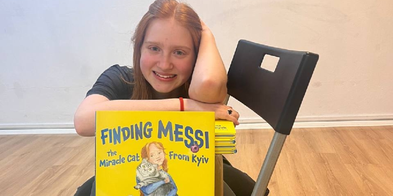 NYC High School Student Launches Children's Book, FINDING MESSI, THE MIRACLE CAT FROM KYIV Photo