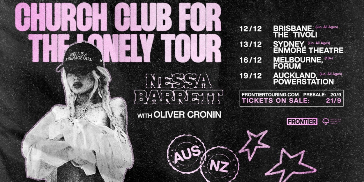 Nessa Barrett Announces Debut Headline Australia & New Zealand Tour This December 