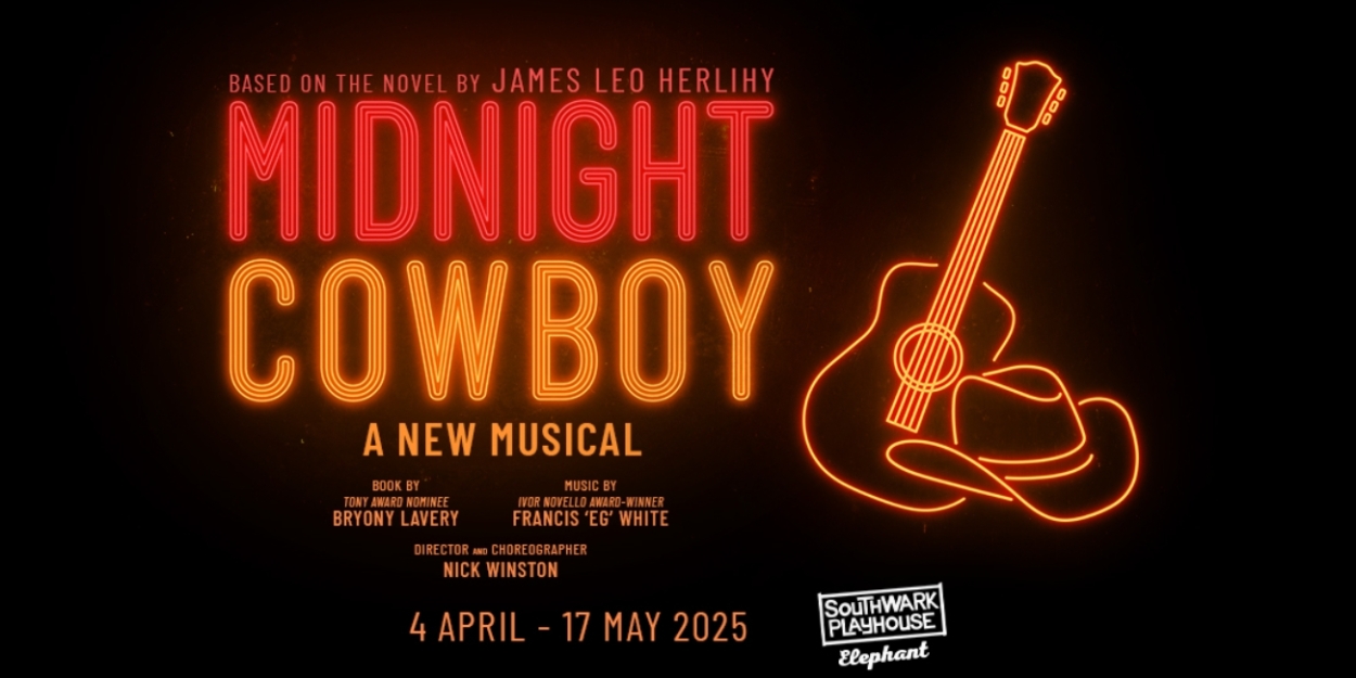 New Musical MIDNIGHT COWBOY Will Open at Southwark Playhouse in 2025  Image