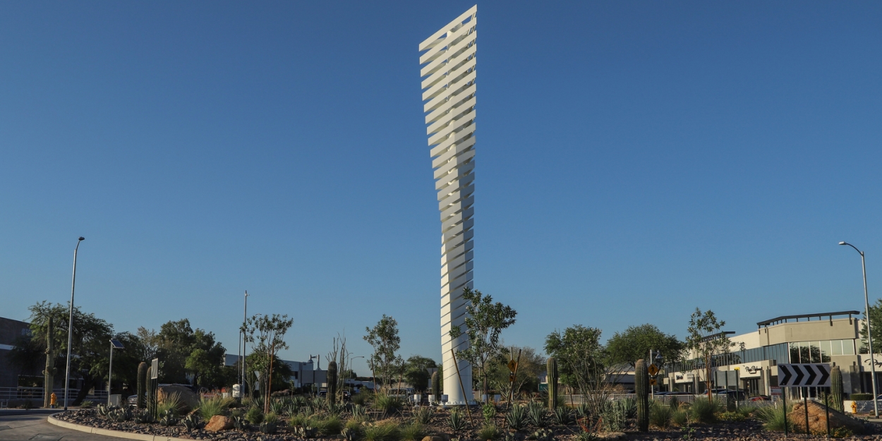 New Public Artwork By World-Renowned Artist Livens Up Scottsdale Roundabout  Image