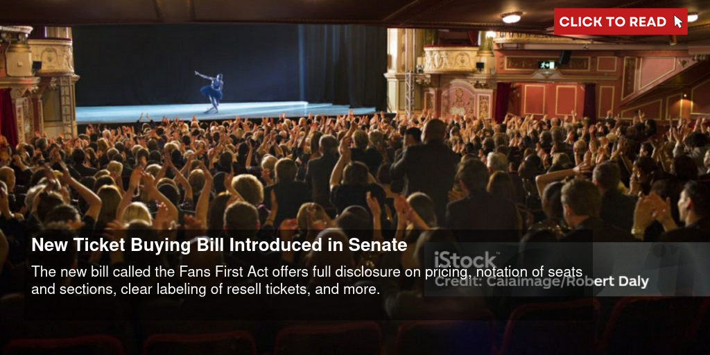 New Ticket Buying Bill Introduced in Senate - Vimarsana News