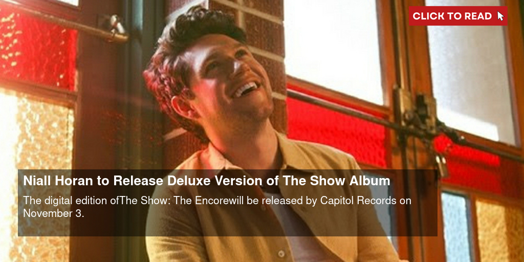 Niall Horan to Release Deluxe Version of 'The Show' Album - Vimarsana News