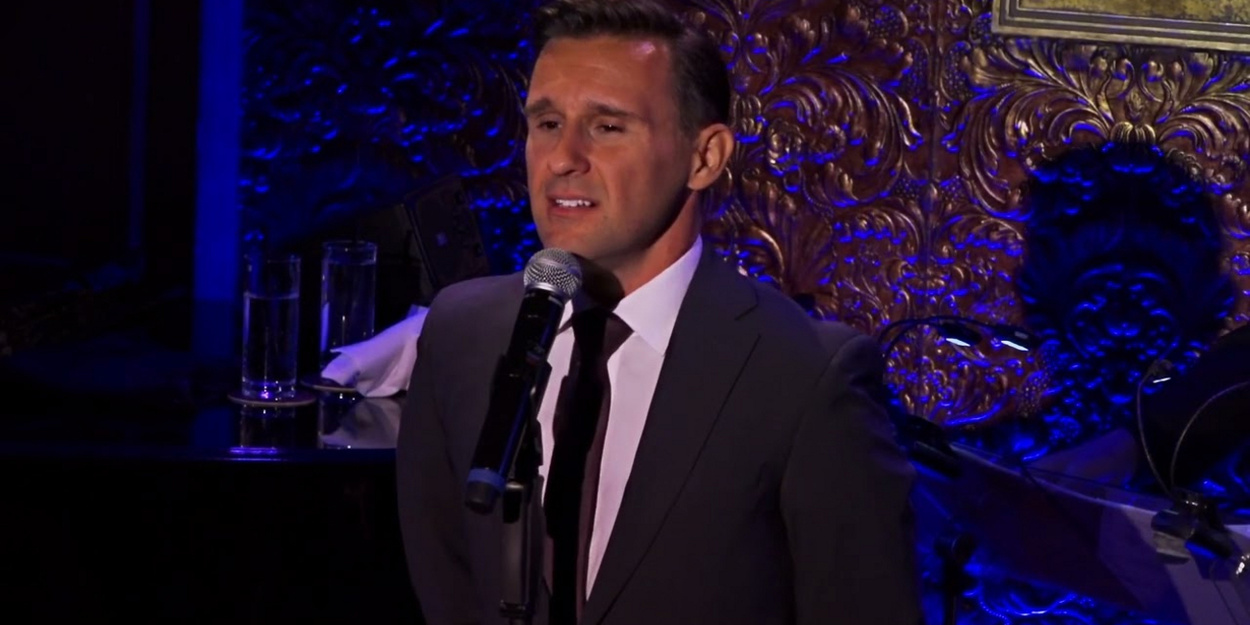 Nicolas King Performs Tribute Clips to Mike Renzi at 54 Below Video