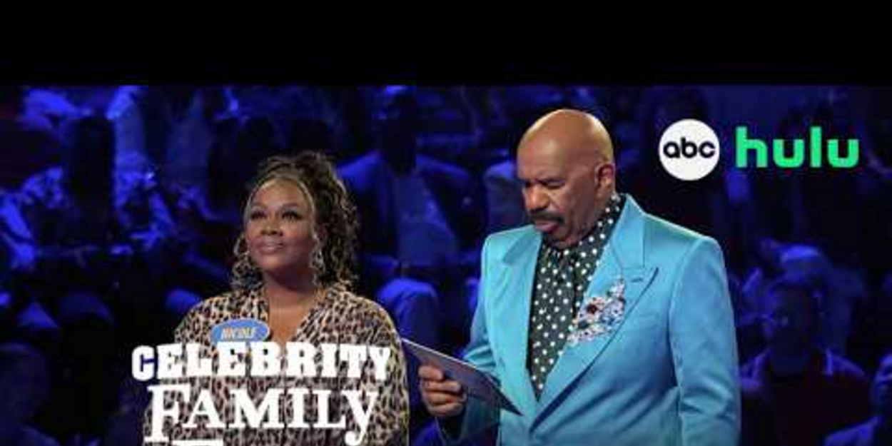 Nicole Byer and Mano Agapion Race the Clock in FAST MONEY on CELEBRITY FAMILY FEUD Video