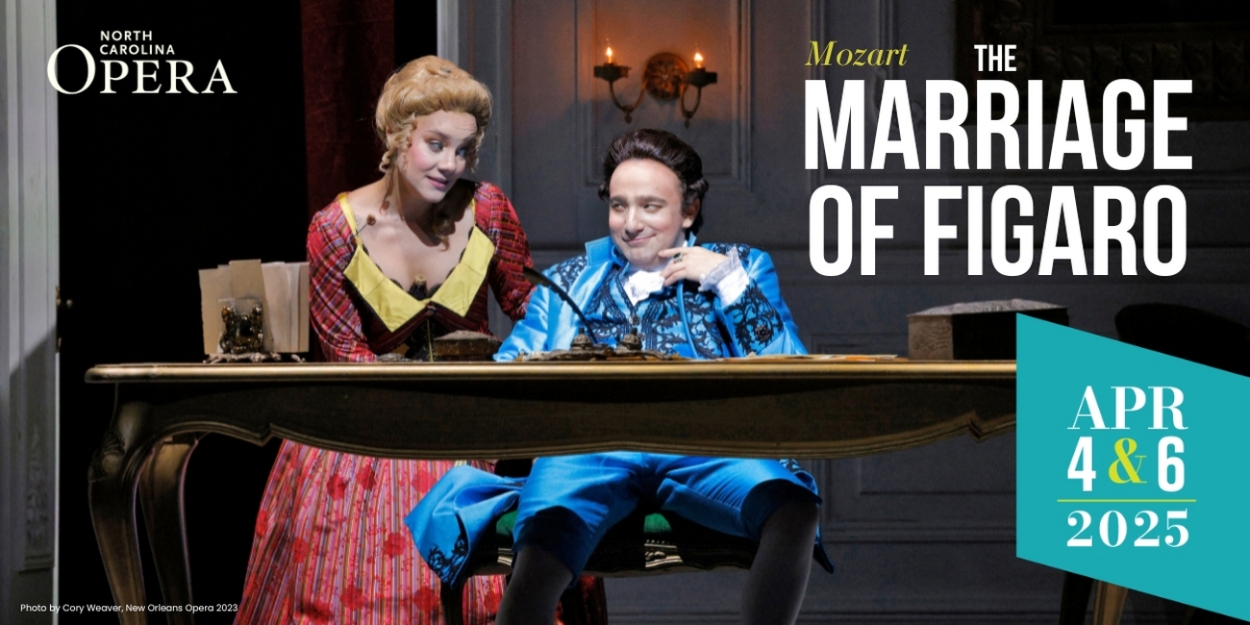 Cast Set for THE MARRIAGE OF FIGARO at North Carolina Opera Photo