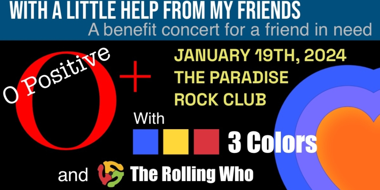 O Positive and 3 Colors Reunite For 'With A Little Help From My Friends - A Benefit Concer Photo
