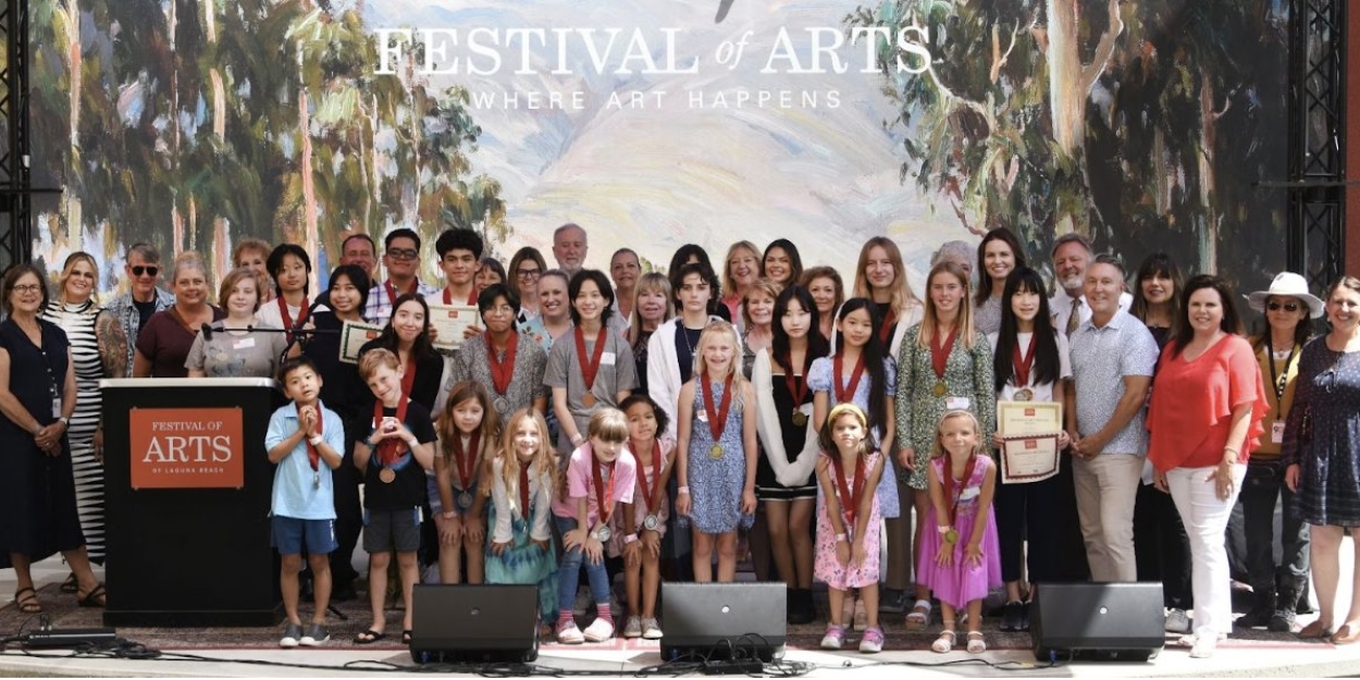 Orange County Student Artists Honored at Annual Junior Art Awards Ceremony at Festival of Arts  Image