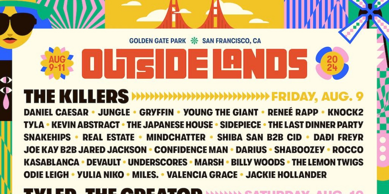 Outside Lands Unveils Single Day Lineup Ahead of Ticket Sales  Image