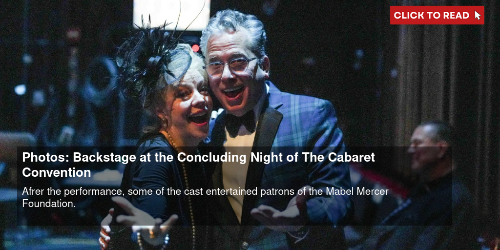 Photos: Backstage at the Concluding Night of The Cabaret Convention - Vimarsana News