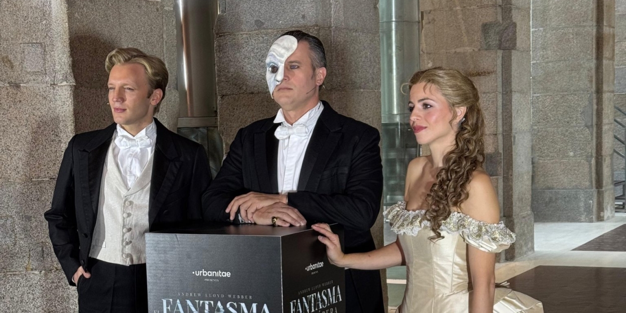 PHOTOS: Los protagonistas de EL FANTASMA DE LA ÓPERA inauguran temporada con un acto espe Photo