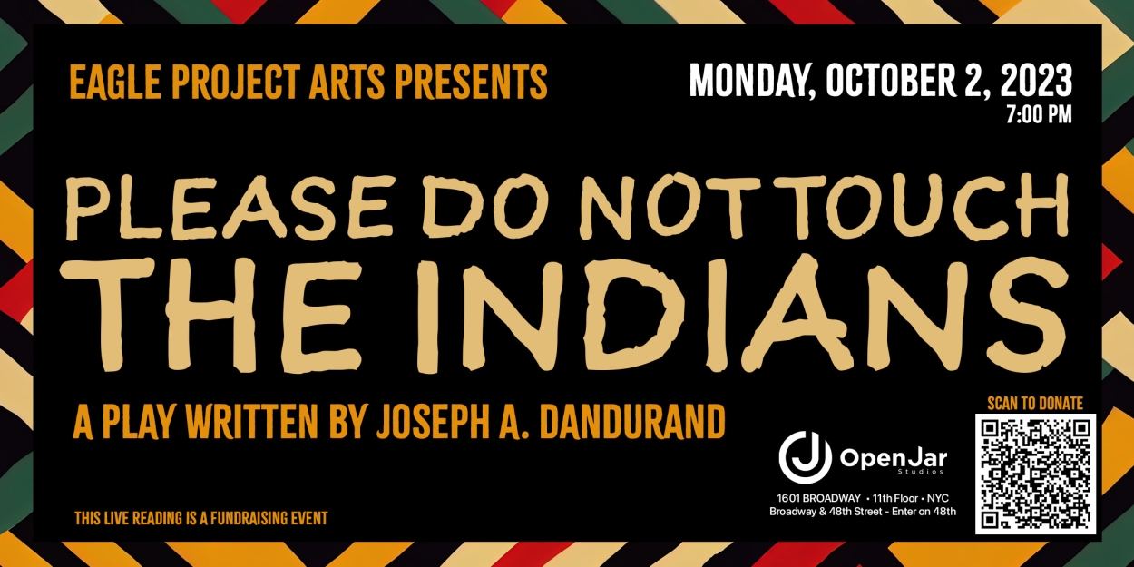 PLEASE DO NOT TOUCH THE 'INDIANS' Presentation Set For October 