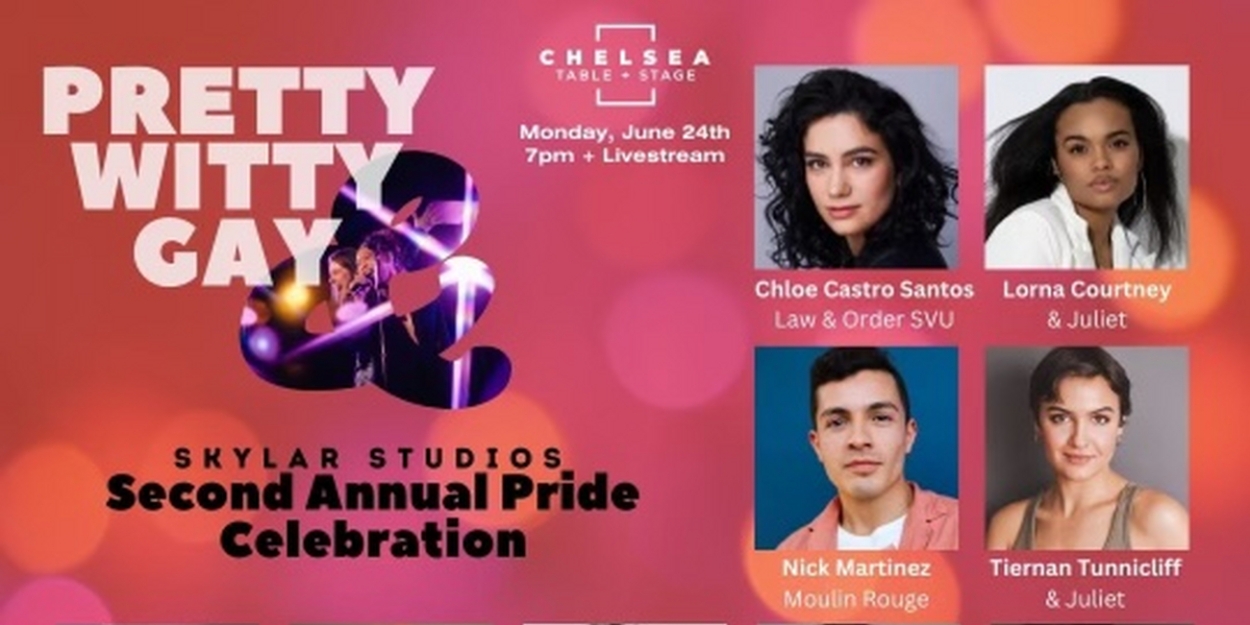 PRETTY, WITTY, GAY CABARET to Celebrate PRIDE 2024 at Chelsea Table+Stage  Image