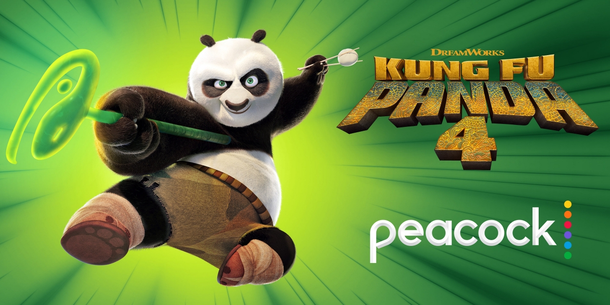 Peacock to Stream KUNG FU PANDA 4 Beginning June 21  Image