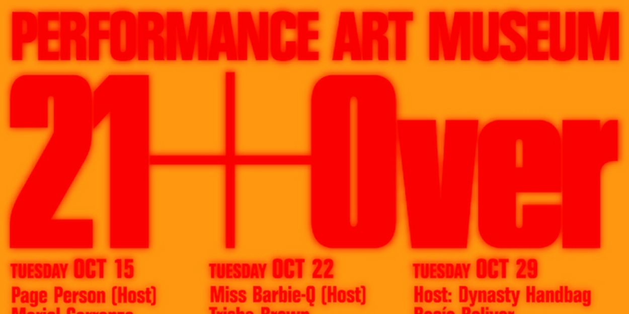 Performance Art Museum Presents 21 & OVER At Catch One Nightclub  Image