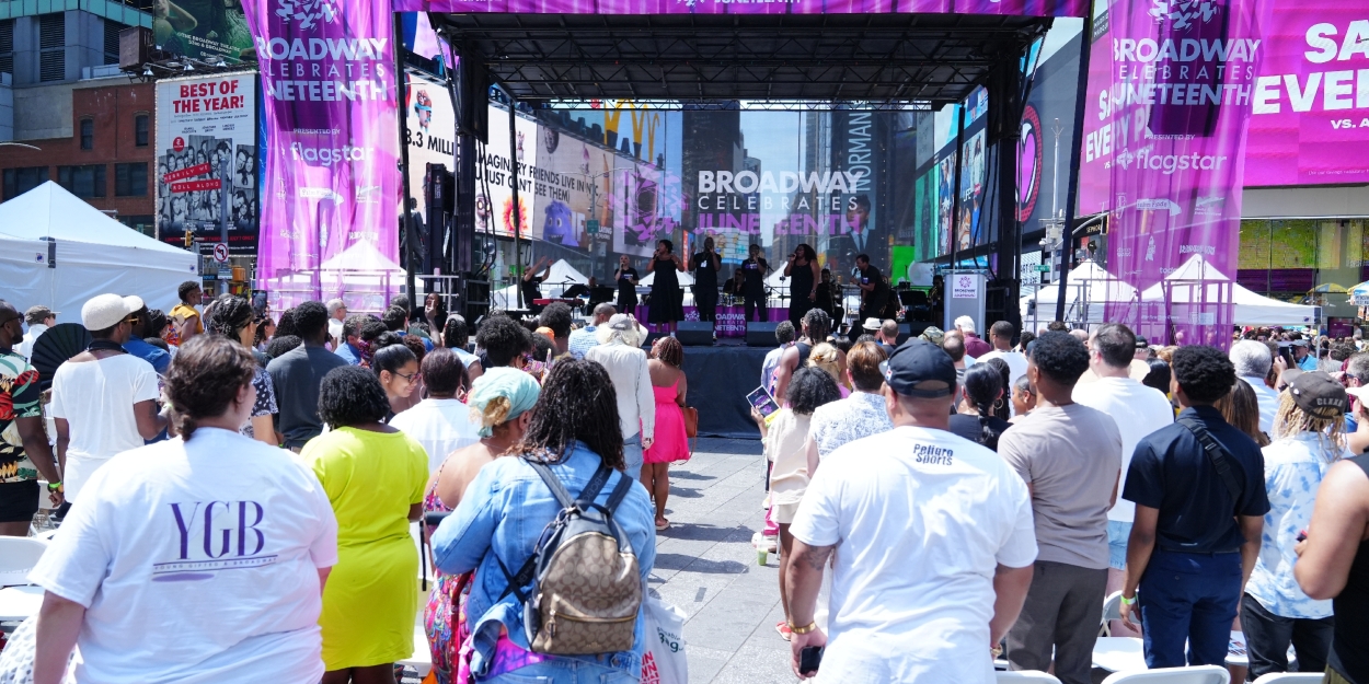Jasmine Amy Rogers, Kecia Lewis & More Set for Juneteenth Concert in Times Square Photo