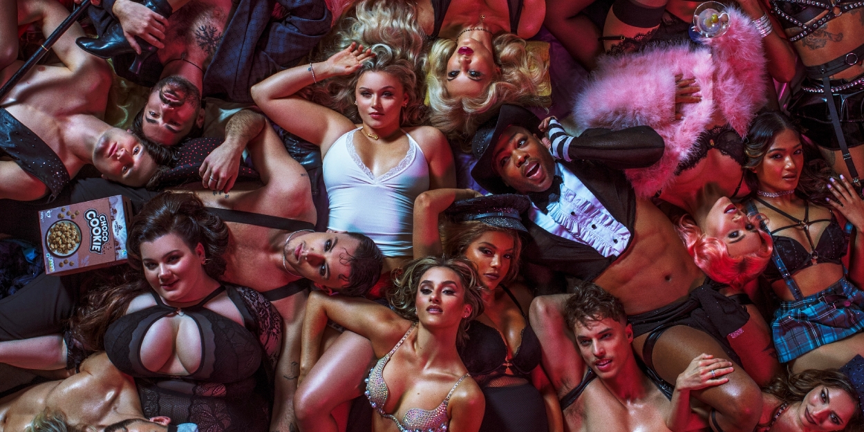 Photo: Complete Cast Set for BURLESQUE THE MUSICAL in the West End Photo