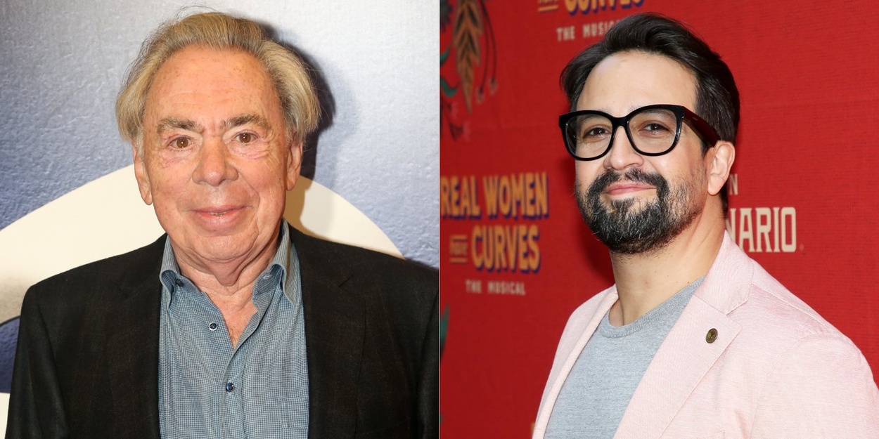 Photo: Lin-Manuel Miranda & Andrew Lloyd Webber Guest Judge at CATS: THE JELLICLE BALL Photo: Lin-Manuel Miranda & Andrew Lloyd Webber Guest Judge at CATS: THE JELLICLE BALL