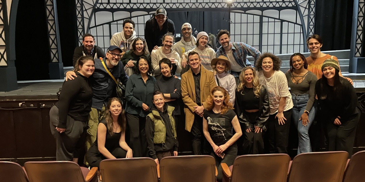 Photo: Lynn Ahrens Visits ANASTASIA Cast at the Bucks County Playhouse