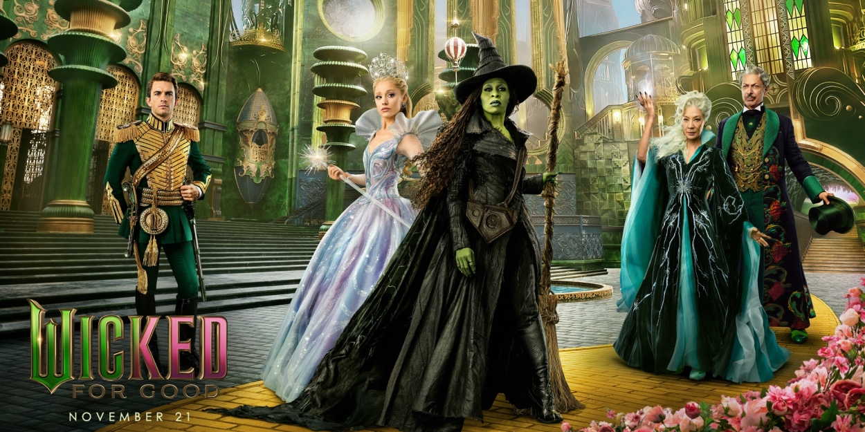 Photo: New Look at WICKED: FOR GOOD Feat. Glinda, Elphaba, & More in Emerald City Photo