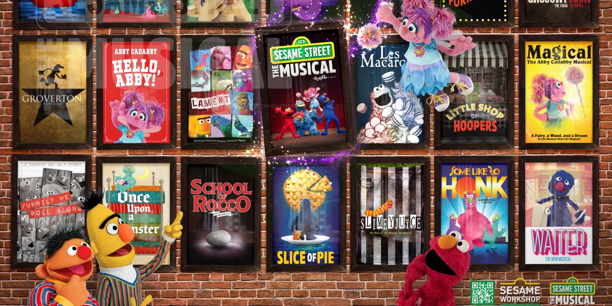 Photo: SESAME STREET THE MUSICAL Releases Special Edition Broadway Parody Poster to Benefit Sesame Workshop