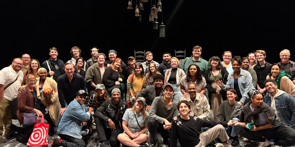 Photo: Shepherd University's OUR TOWN Cast Meets the Broadway OUR TOWN Cast Photo