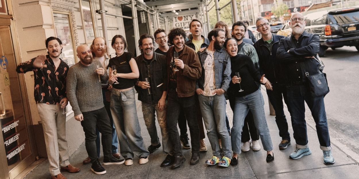 Photos: STEREOPHONIC Celebrates Tony Nominations With A Champagne Toast Photo