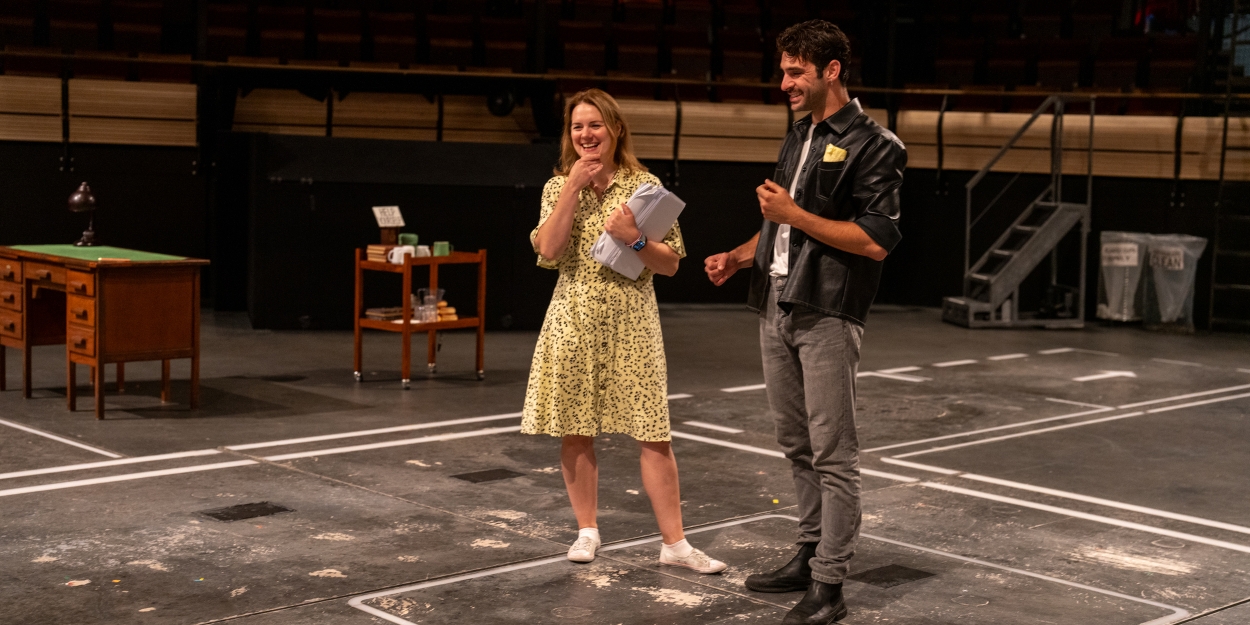 Photos: Gina Beck and Michael Simkins in Rehearsal For GUYS & DOLLS Photos