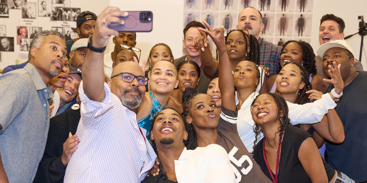 Interior shots of the rehearsals for A WONDERFUL WORLD – THE LOUIS ARMSTRONG MUSICAL