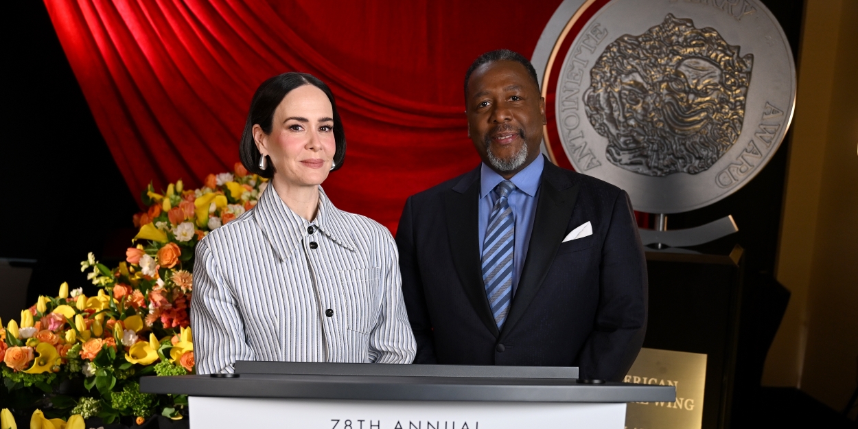 Photos: Sarah Paulson and Wendell Pierce Announce the 2025 Tony Award Nominations
