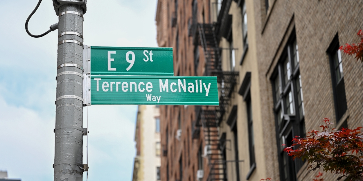 Photos: East 9th Street is Officially Renamed Terrence McNally Way Photo