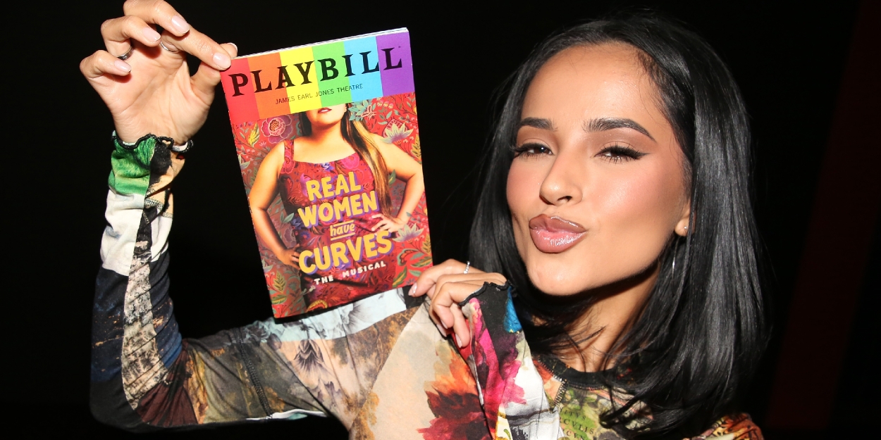 Photos: Becky G. Visits REAL WOMEN HAVE CURVES on Broadway Photo