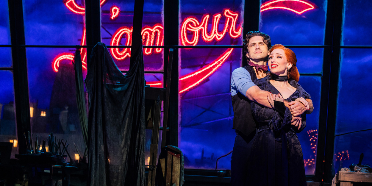 Aaron Tveit and Kelsie Watts in MOULIN ROUGE! THE MUSICAL Aaron Tveit and Kelsie Watts in MOULIN ROUGE! THE MUSICAL