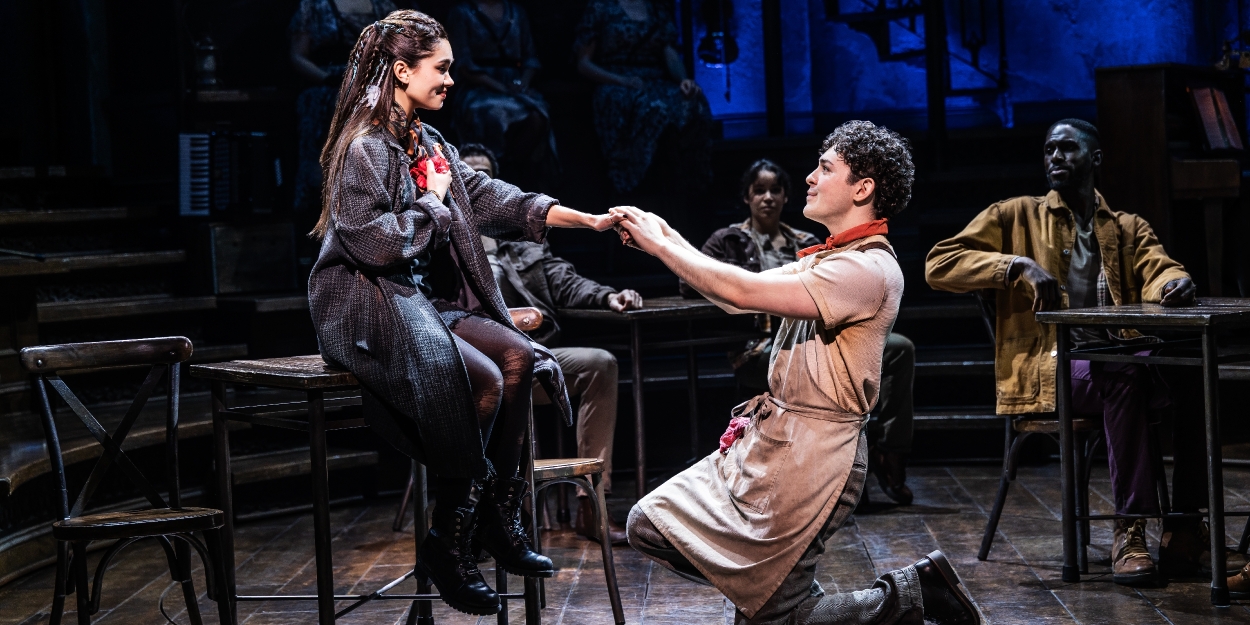 Photos: Ali Louis Bourzgui and Myra Molloy in HADESTOWN on Broadway Photo