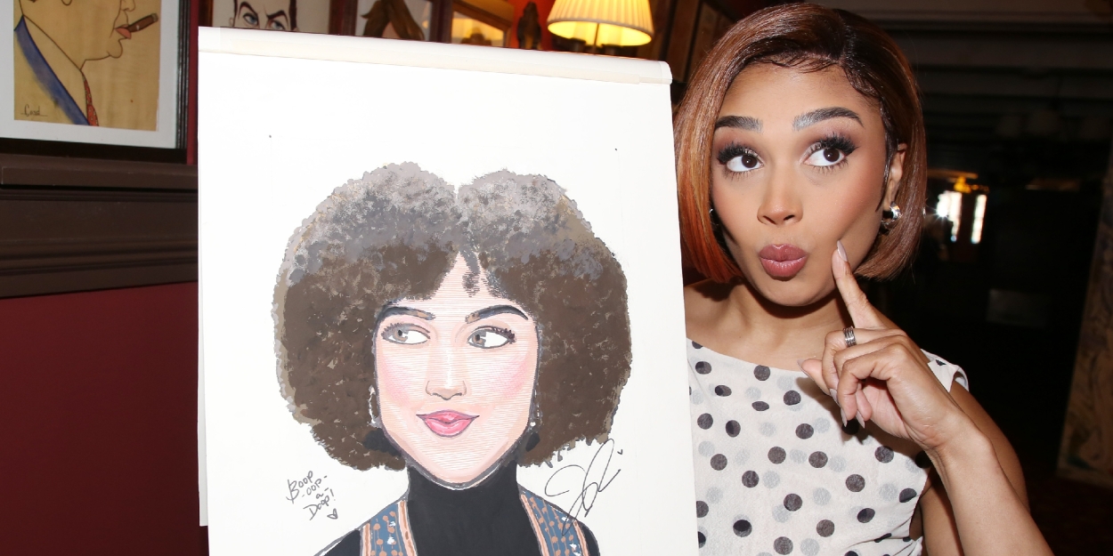 Photos: BOOP! THE MUSICAL Stars Jasmine Amy Rogers Gets Her Very Own Sardi's Portrait Photo