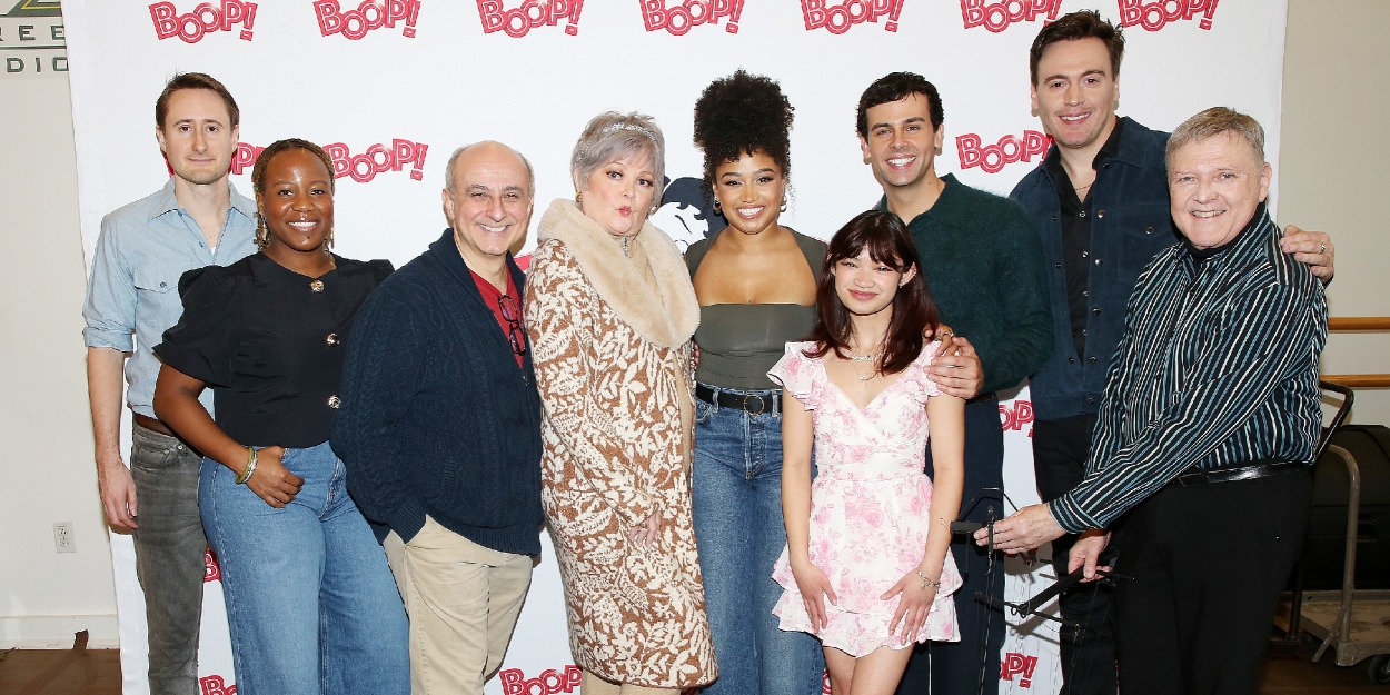 Photos: The Cast of BOOP! THE MUSICAL Meets the Press